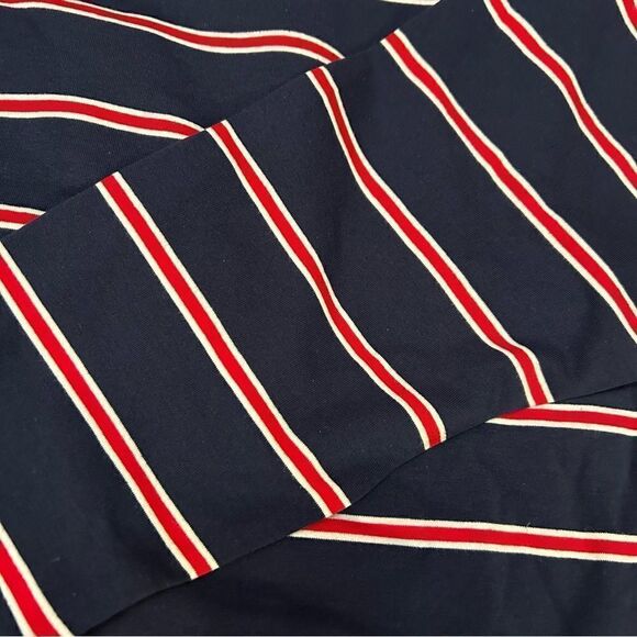Abound NWOT navy red bold stripe Medium‎ - Picture 3 of 3
